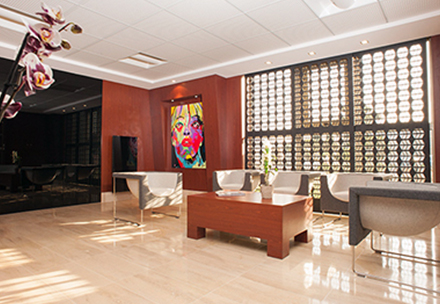 accueil salon
